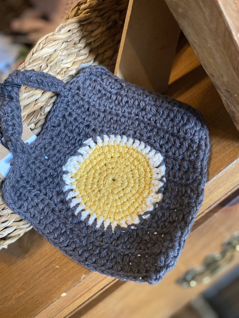 CROCHETED MUG SHAPED COASTER