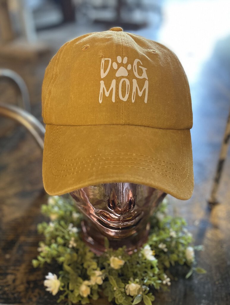 DOG MOM BASEBALL CAP