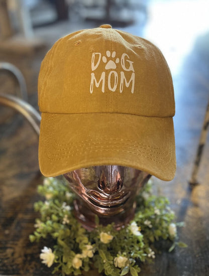 DOG MOM BASEBALL CAP