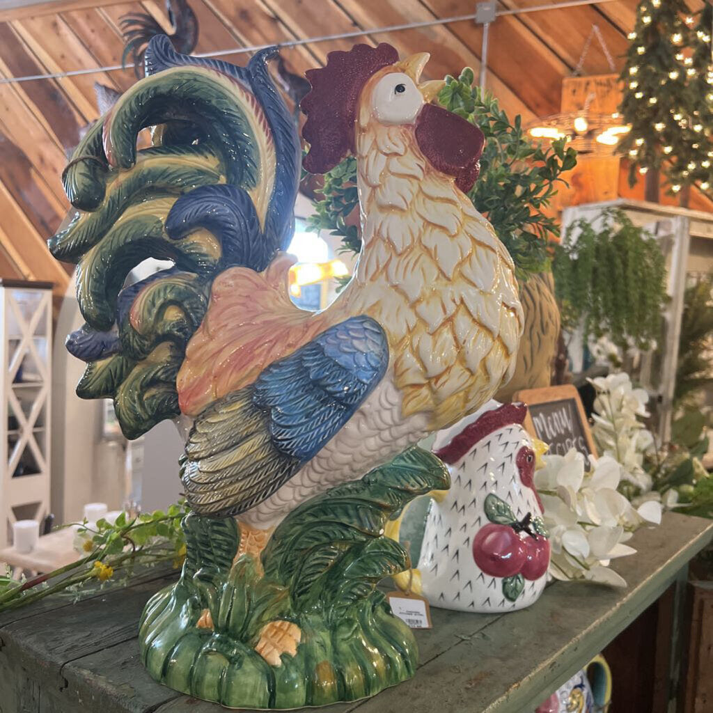 CERAMIC ROOSTER