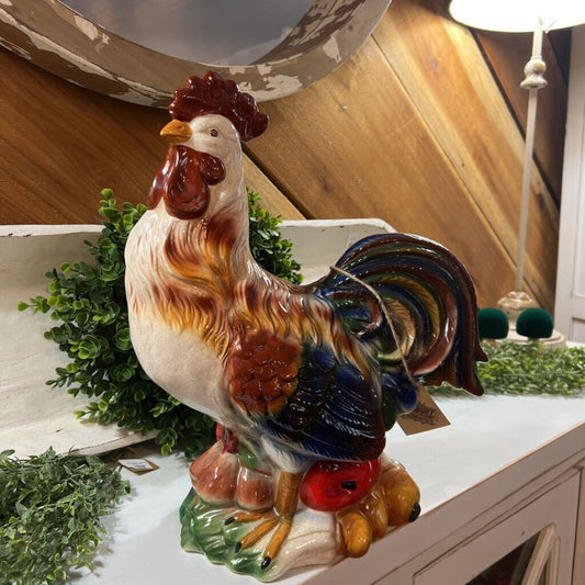 CERAMIC ROOSTER