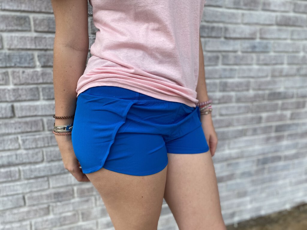 HIGH WAISTED RUNNING SHORTS