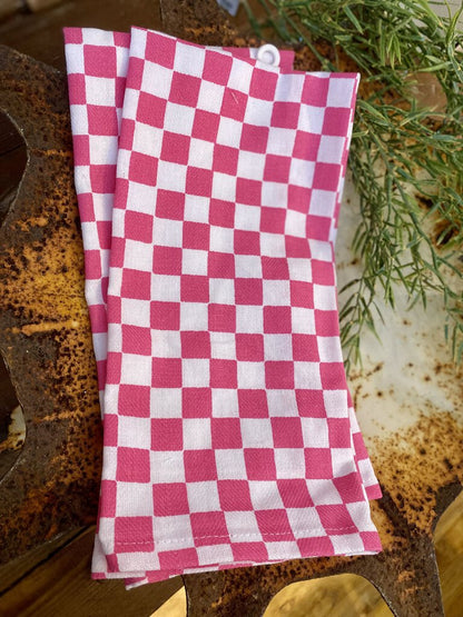 TEA TOWEL WITH PATTERN