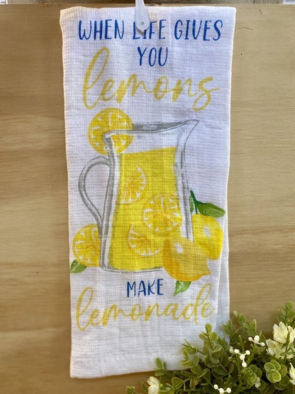 KITCHEN TOWEL WITH FRUIT PATTERN