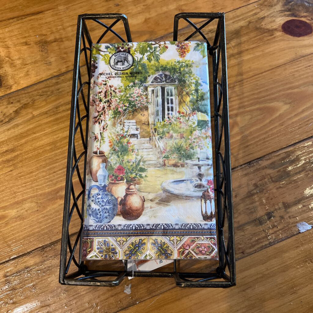 Hostess Napkin Caddy Metal