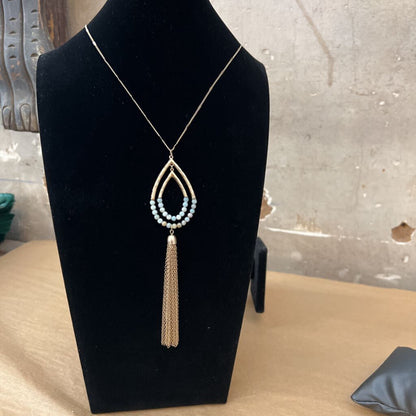 Tassel Teardrop Pendant