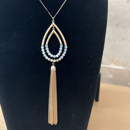 Tassel Teardrop Pendant