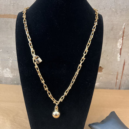 Ball and Chain Necklace