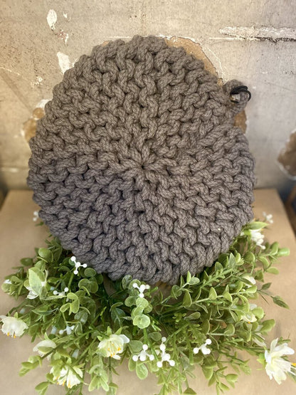 ROUND COTTON POTHOLDER