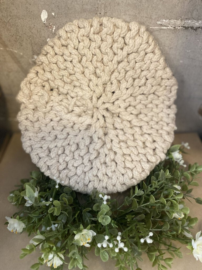 ROUND COTTON POTHOLDER