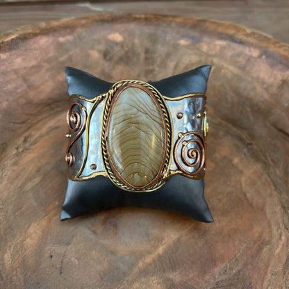 Jasper Stone Cuff