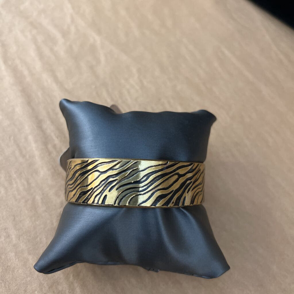 Brass Zebra Bracelet