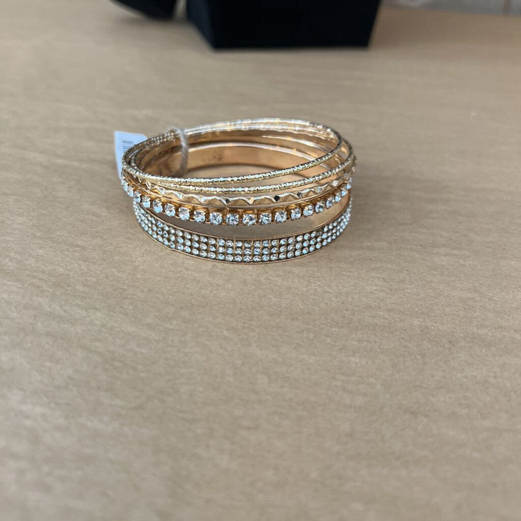 Gold Bangle Set