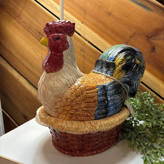 ROOSTER COOKIE JAR