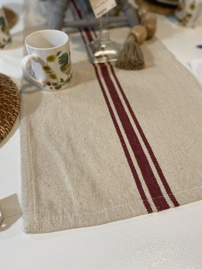 GRAIN SACK TABLE RUNNER