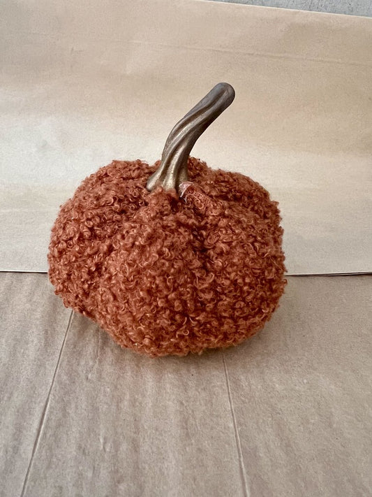 CHENILLE PUMPKIN