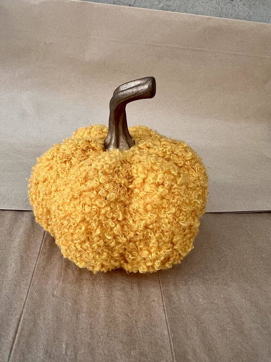 CHENILLE PUMPKIN