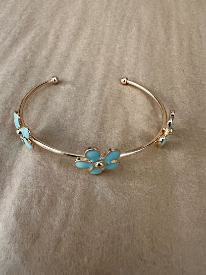 FLOWER CUFF BRACELET