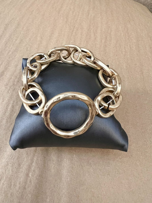 GOLD CIRCLE BRACELET