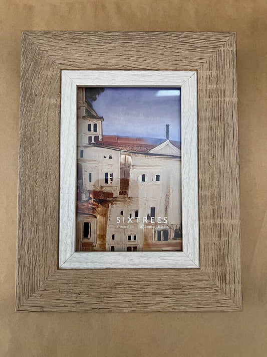 FAUX WOOD PICTURE FRAME