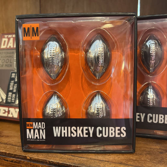 Football Whiskey Cubes