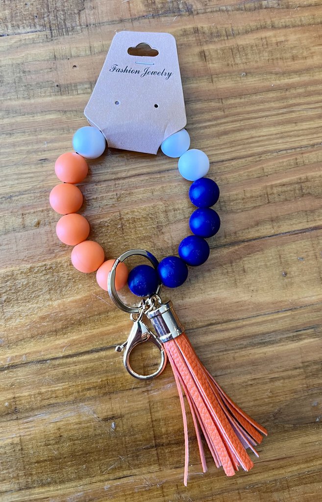 Auburn Keychain Bracelet