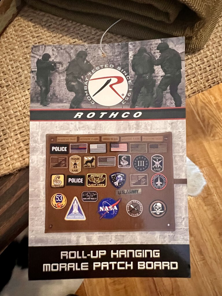 HANGING ROLL-UP PATCH MAT