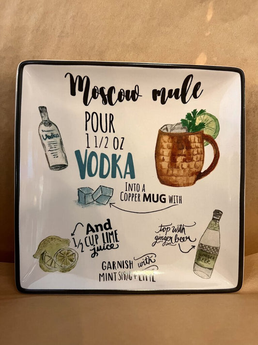 STONEWARE MOSCOW MULE PLATE