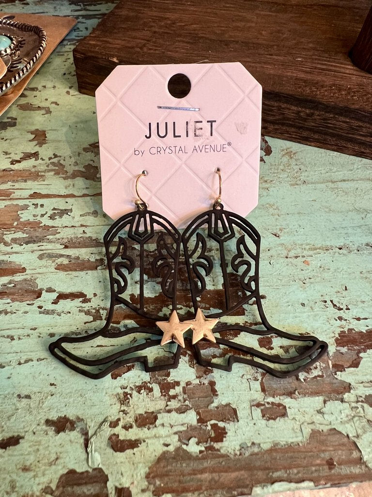 COWBOY BOOTS EARRINGS