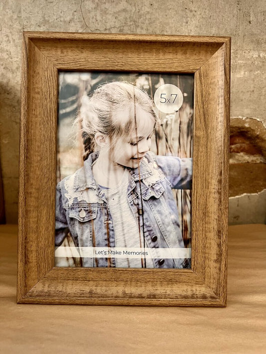 WOOD PICTURE FRAME 5X7