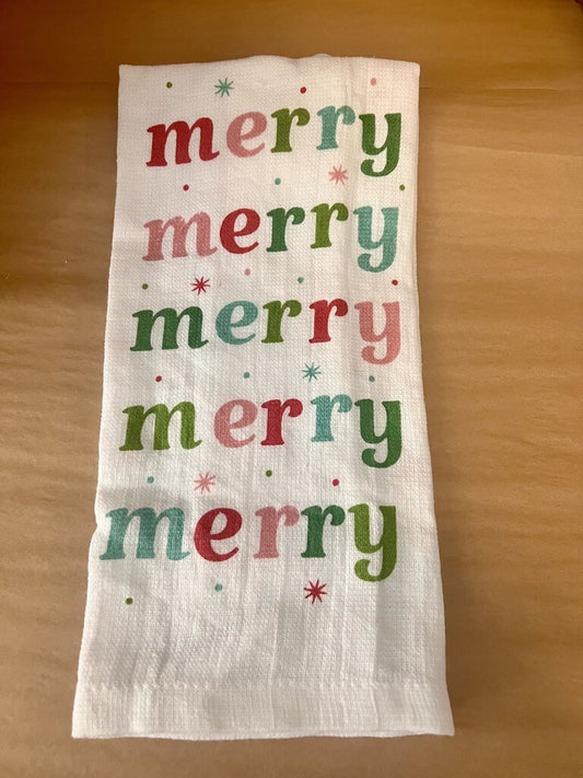 MERRY DISH TOWEL