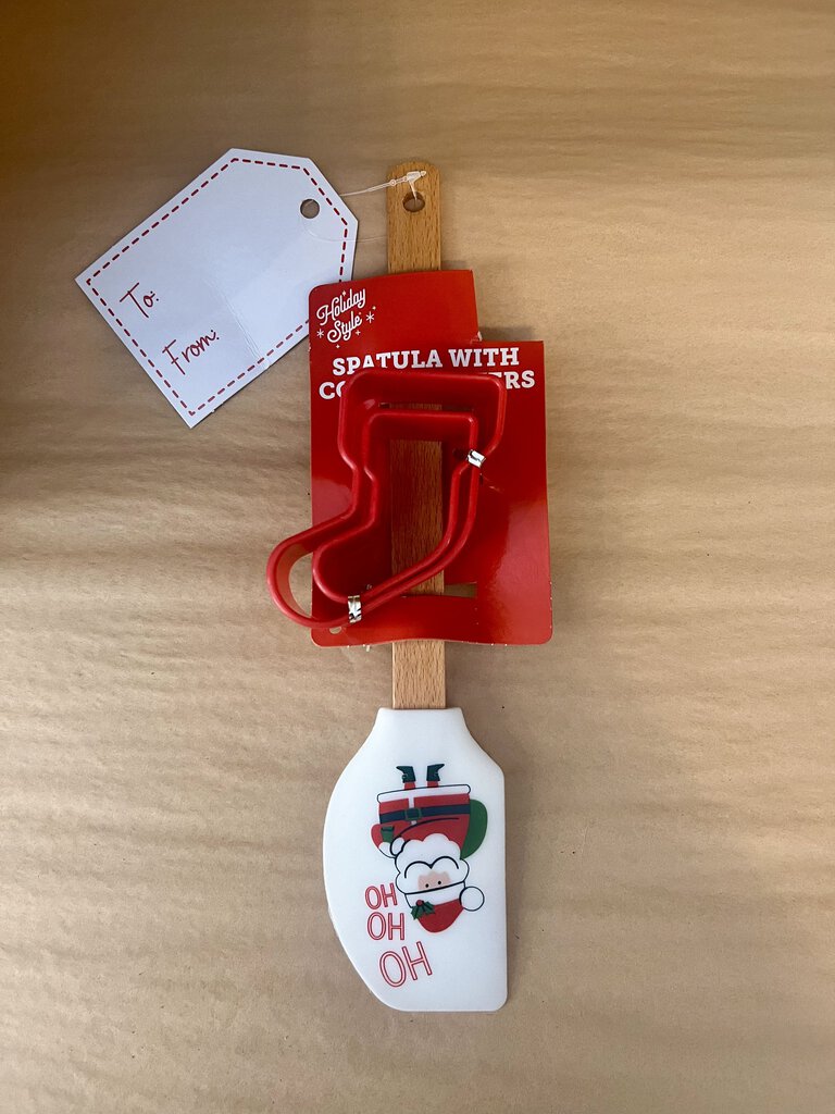 CHRISTMAS SPATULA SANTA