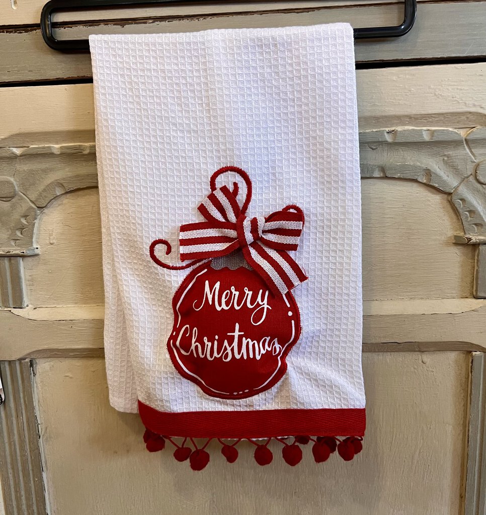 MERRY CHRISTMAS TEA TOWEL