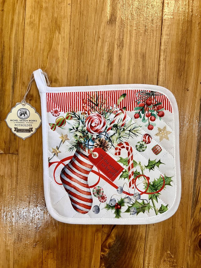 PEPPERMINT POT HOLDER