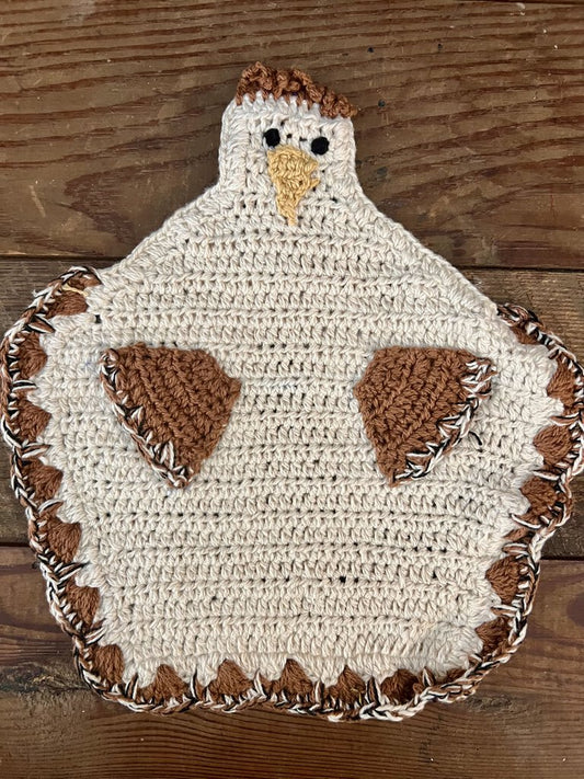 BROWN CHICKEN POTHOLDER