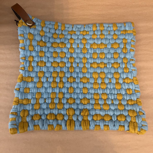 COTTON CROCHETED POTHOLDER