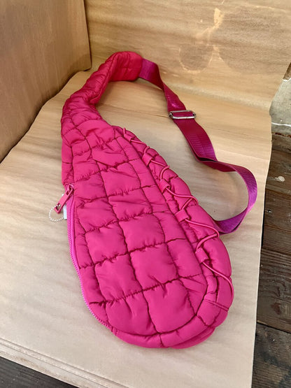 PUFFER SLING BAG