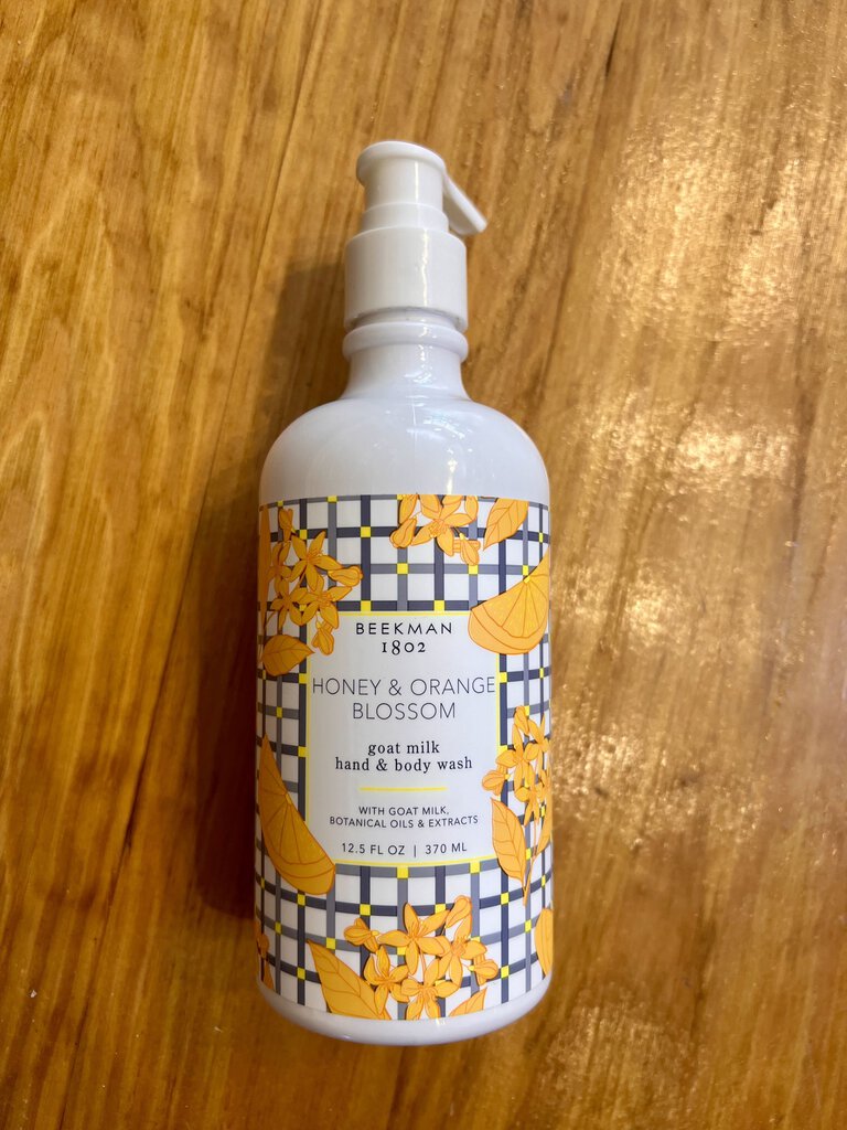 HONEY AND ORANGE BLOSSOM HAND & BODY WASH