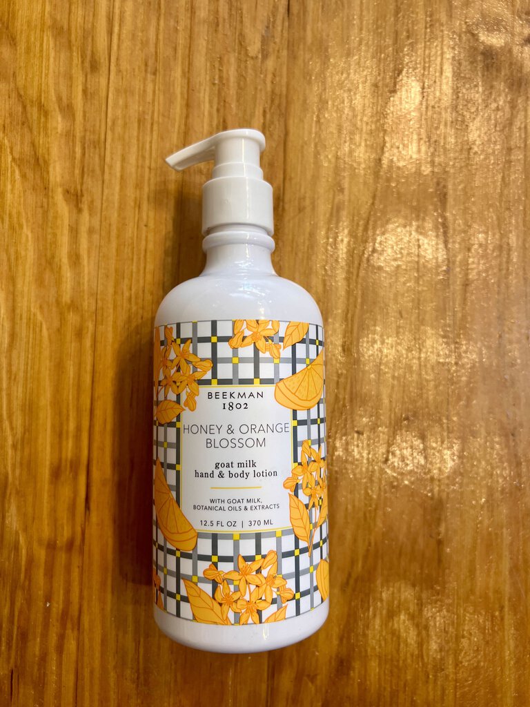 HONEY AND ORANGE BLOSSOM LOTION