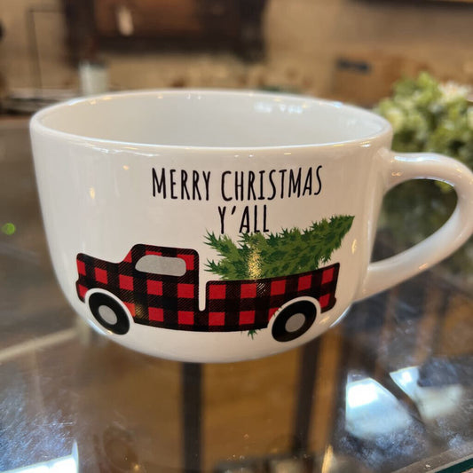 MERRY CHRISTMAS SOUP MUG