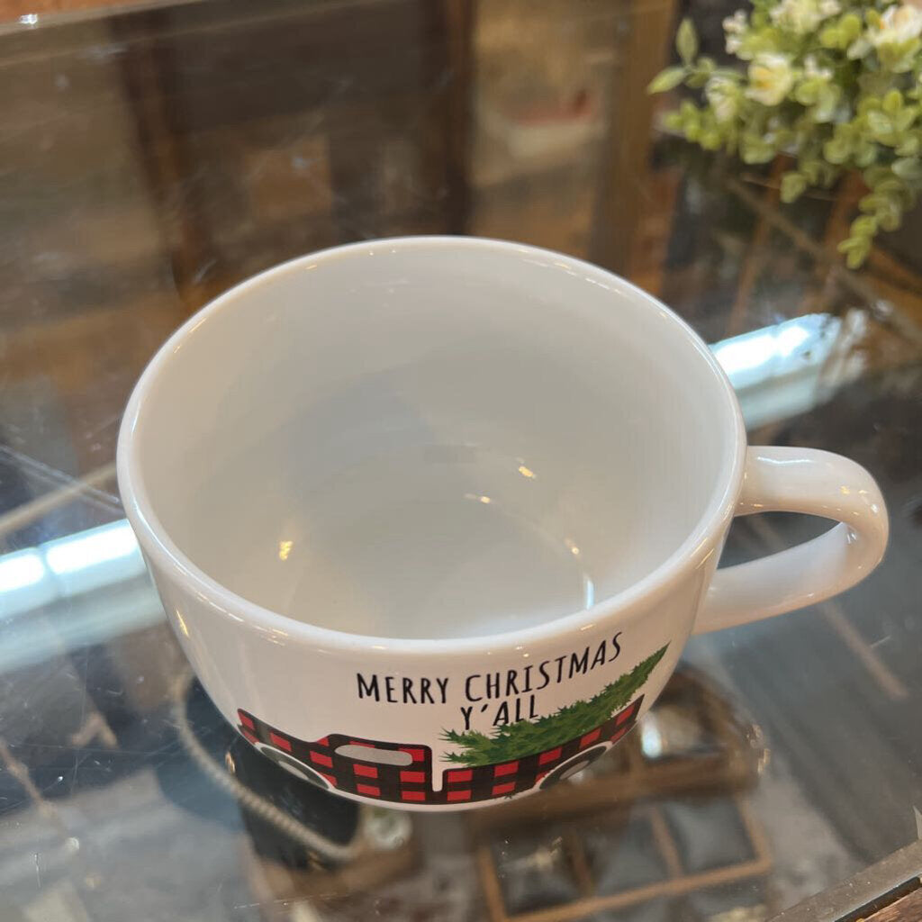 MERRY CHRISTMAS SOUP MUG