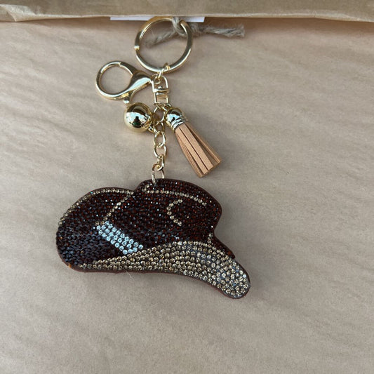 JEWELED KEYCHAIN