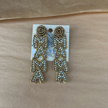 SEED BEAD EARRINGS