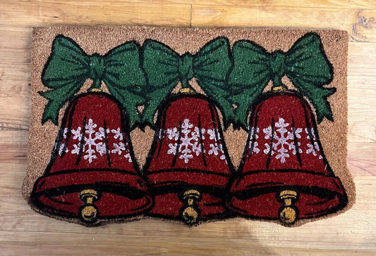 CHRISTMAS BELLS DOOR MAT