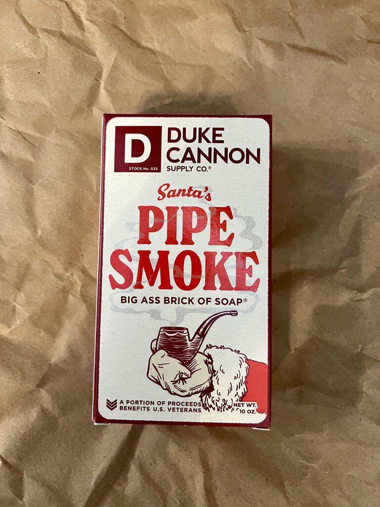 SANTAS PIPE SMOKE BAR SOAP