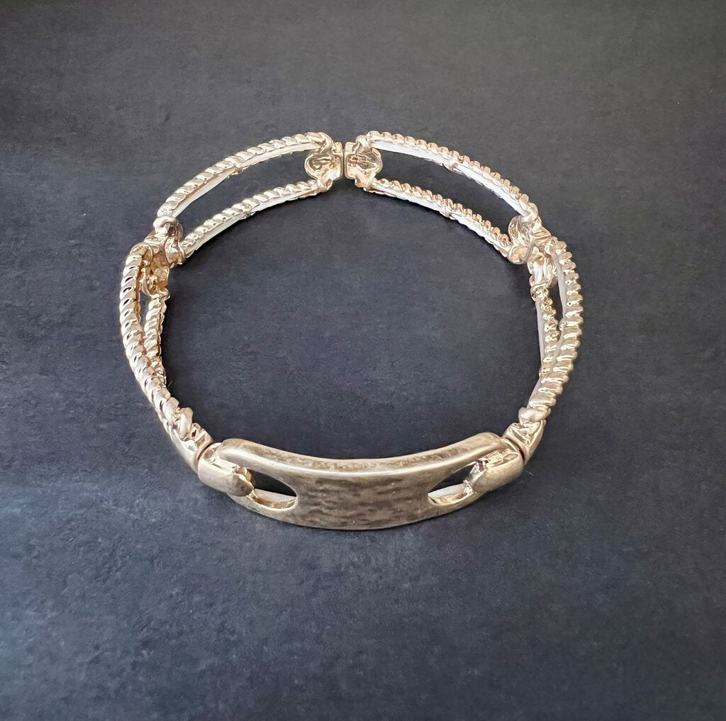 RECTANGLE CHAIN BRACELET