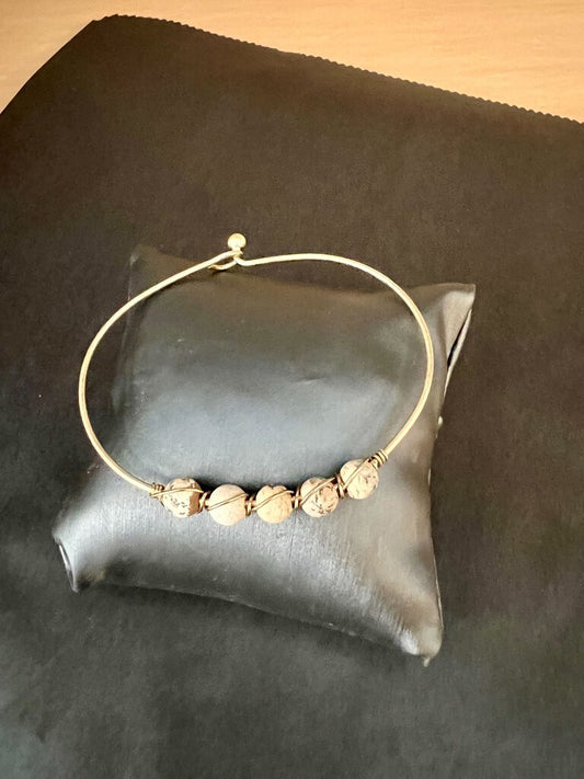 BEADED CLASP BRACELET