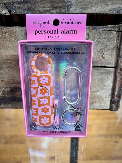 ALARM KEYCHAIN WITH LED LIGHT