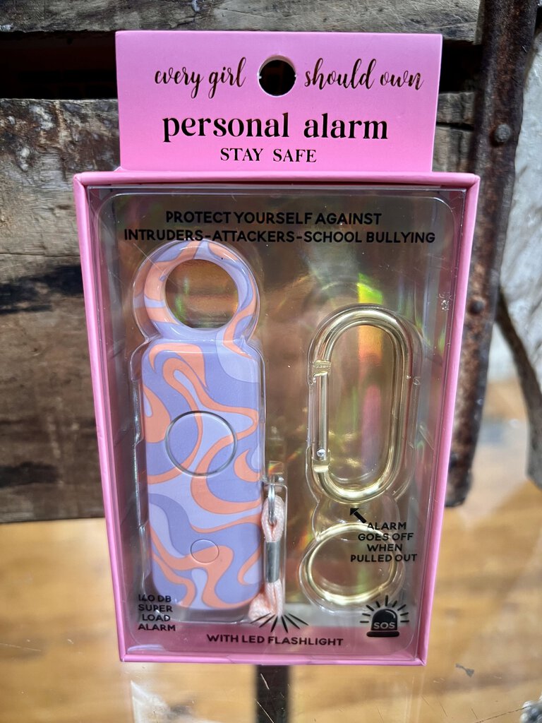 ALARM KEYCHAIN WITH LED LIGHT