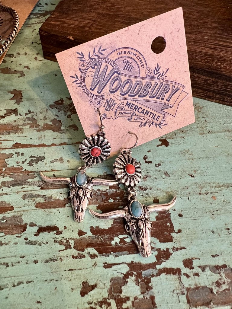 LONGHORN EARRINGS